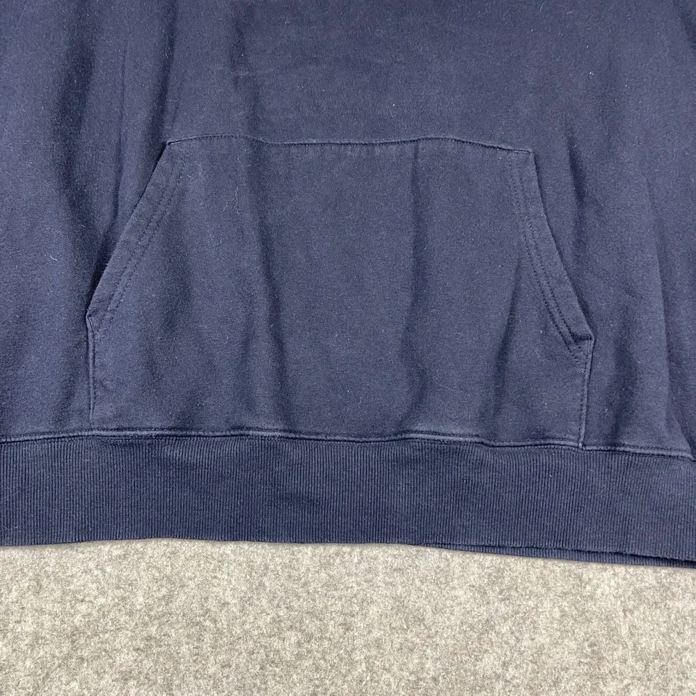 The North Face Mens Navy Blue Grizzly Bear Graphic Hoodie XXL A532A F21